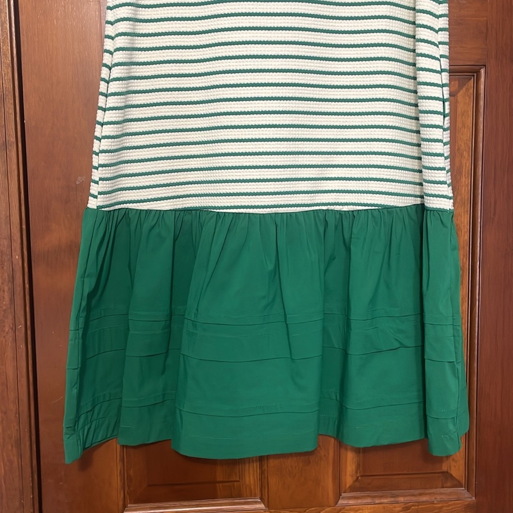 Strut & Bolt | Striped Green & White Dress - Picture 4 of 7